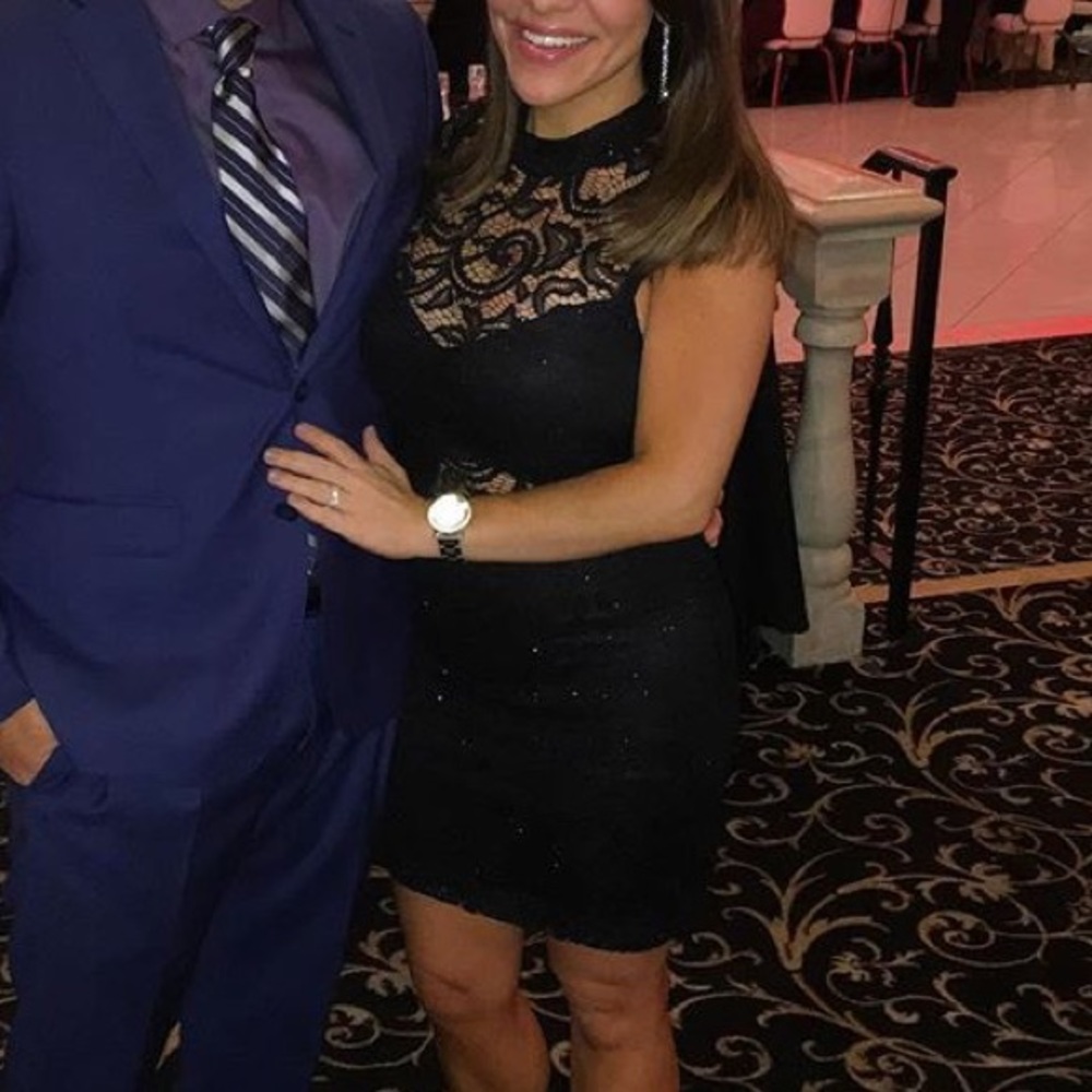 Black Windsor dress